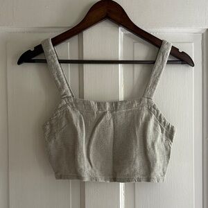 Elegant Gray Women's Top
